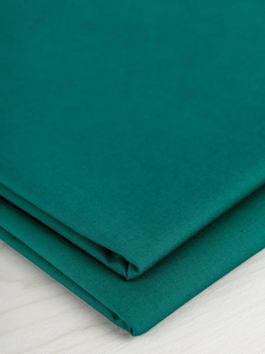 Signature Crisp Cotton Poplin - Juniper - Swatch – Image 4