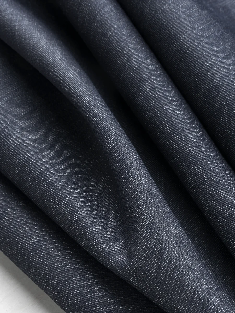 Slight Stretch Denim Deadstock - Indigo – Image 3