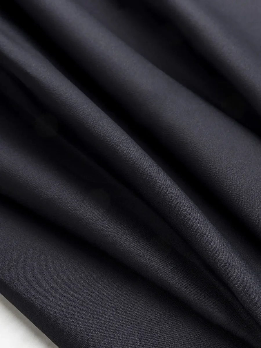 Stretch Bottomweight Deadstock - Dark Navy - Swatch