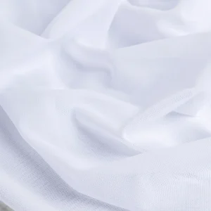 Stretch Mesh Recycled Poly - White