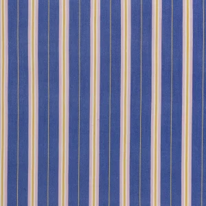 Stripe Textured FSC Viscose - Blue + Yellow + White + Pink - Swatch