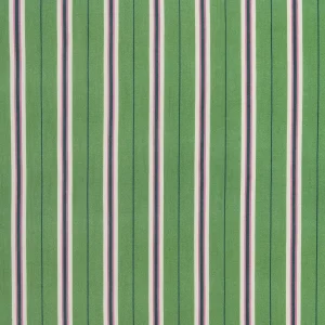 Stripe Textured FSC Viscose - Green + Cream + Pink + Navy - Swatch