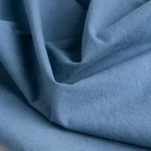 Substantial Organic Cotton Broadcloth - Steel Blue