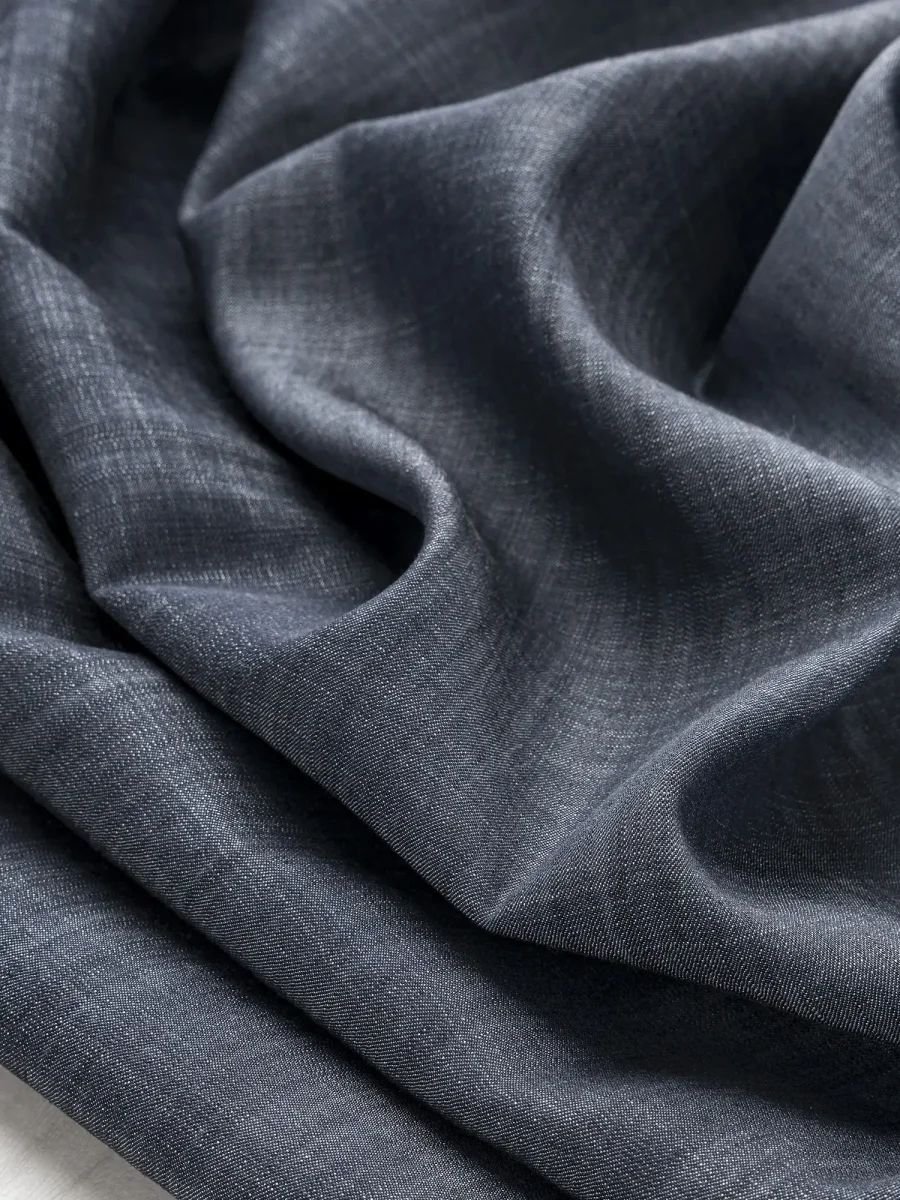 Tencel Denim Shirting - Indigo – Image 3