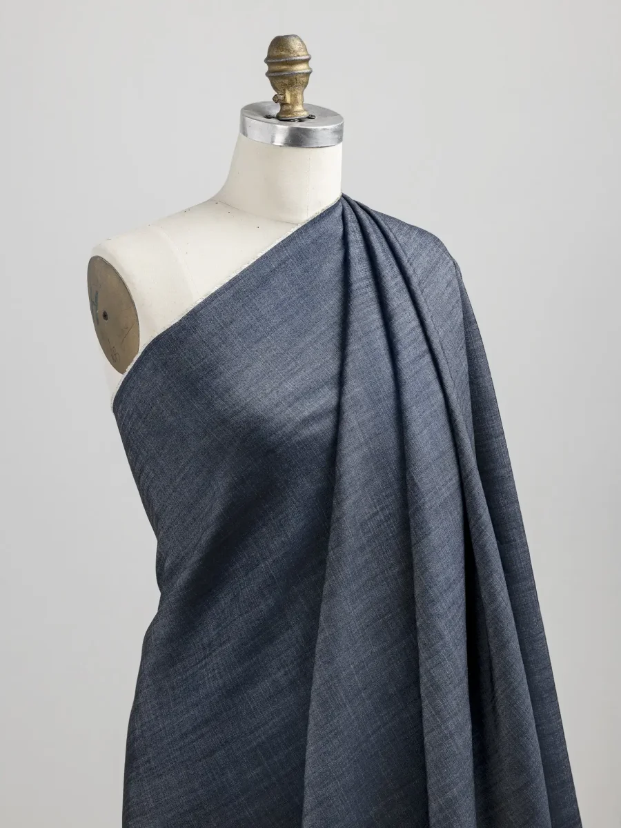 Tencel Denim Shirting - Indigo - Swatch