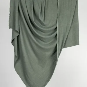 Textured Viscose Linen - Sage - Swatch