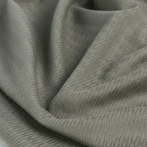 Textured Cotton Jacquard Deadstock - Sage - Swatch