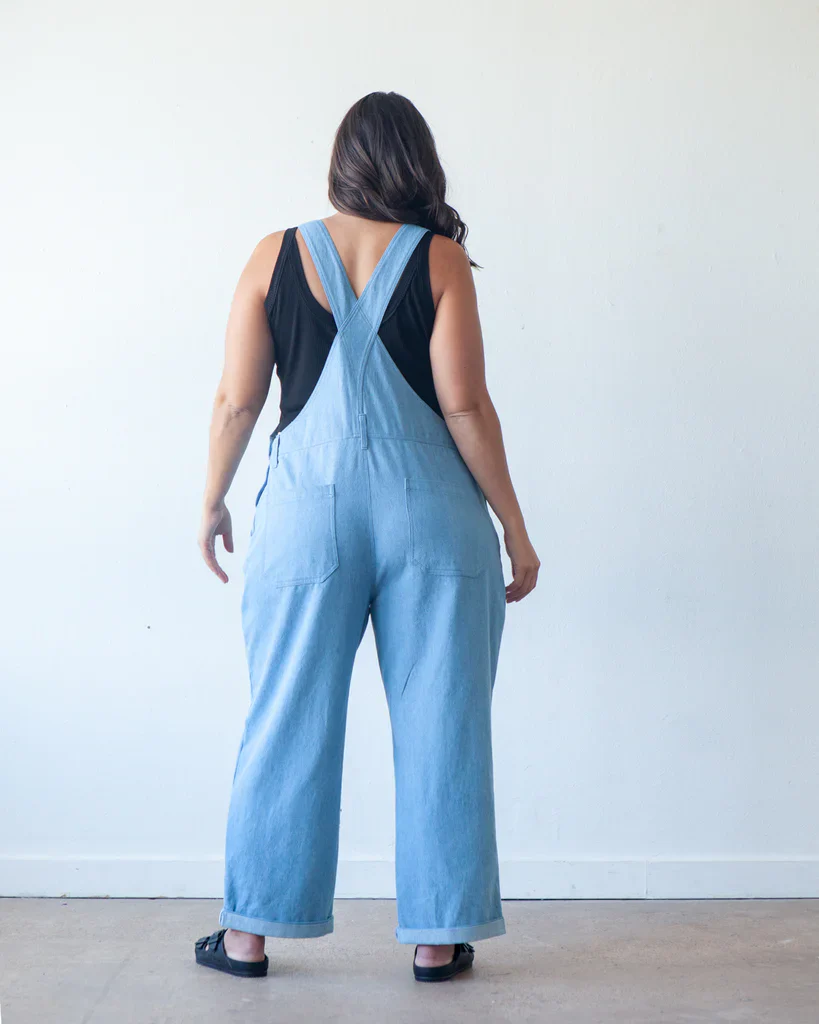 True Bias Sewing Pattern - Riley Overalls – Image 7