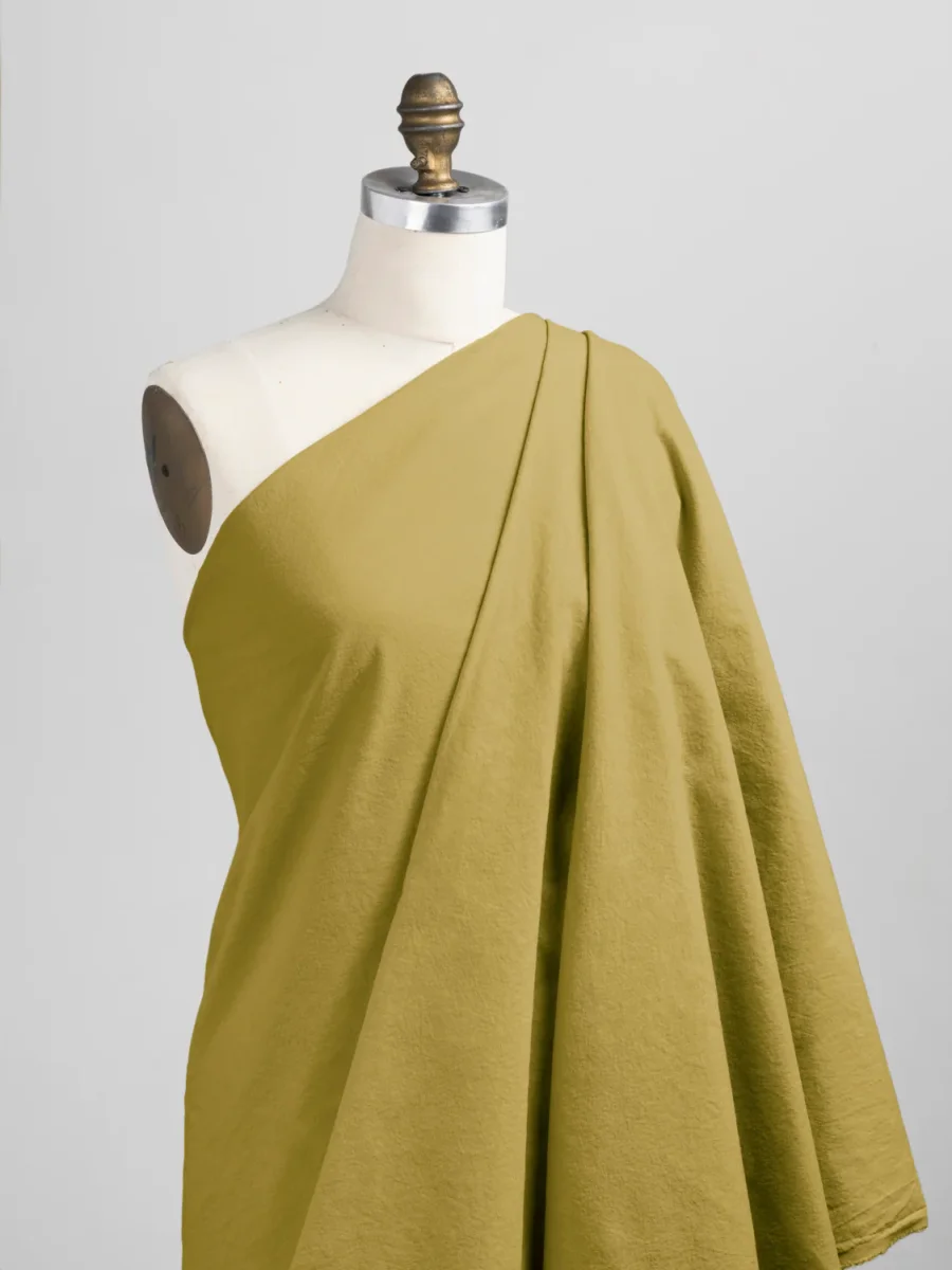 Tumbled Non Stretch Cotton - Pistachio – Image 4