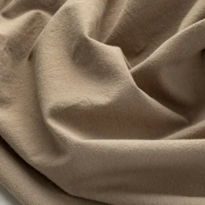 Tumbled Non Stretch Cotton - Tan - Swatch