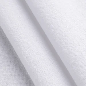 Tumbled Non Stretch Cotton - White