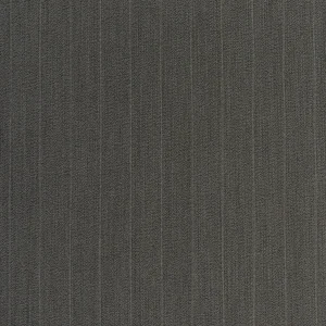 Wide Pinstripe Italian Wool Suiting Deadstock - Khaki Green - Swatch