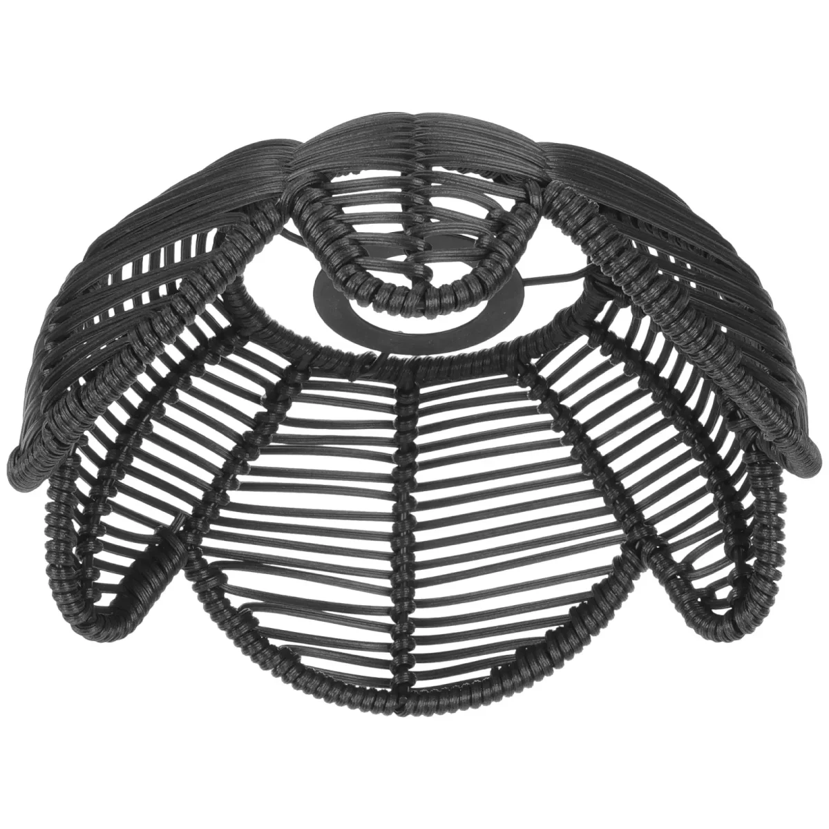 Abat Jour Chambre de Style Vintage en Rotin Tissé – Image 3