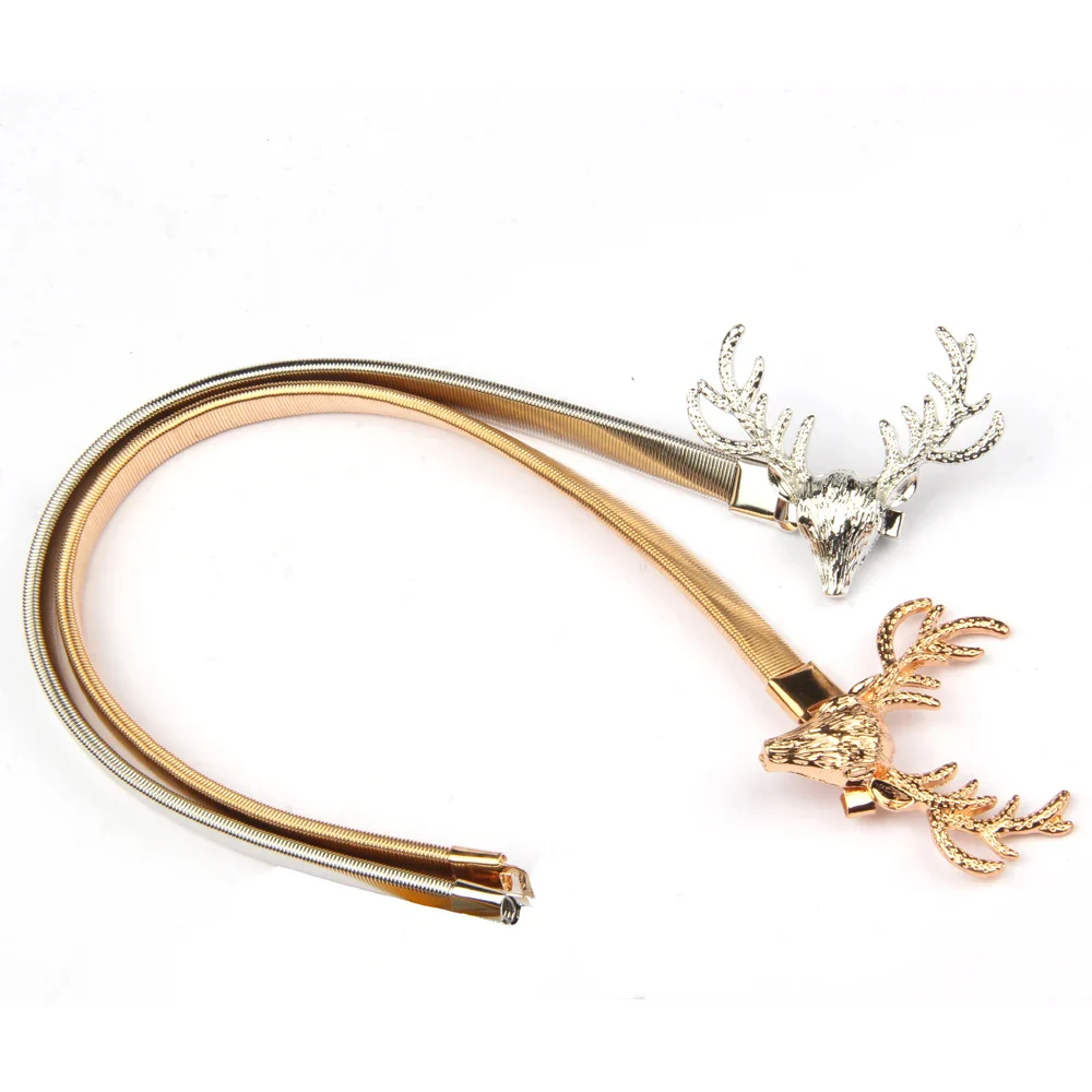 Accroche Rideau Luxueuse avec Tête de Cerf en Alliage d'Aluminium – Image 3