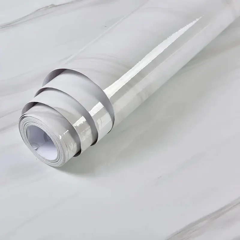 Adhésif Plan de Travail Imperméable Effet Marbre en Vinyle – Image 5