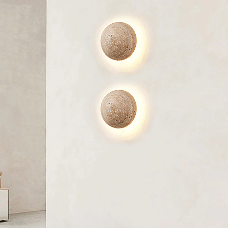 Applique Murale Effet Marbre de Style Nordique – Image 3