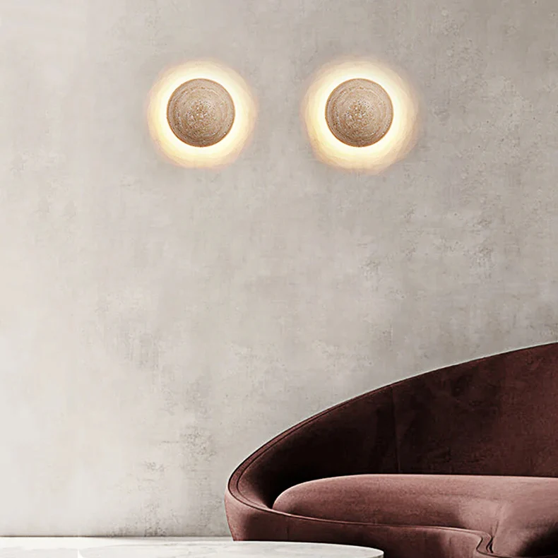 Applique Murale Effet Marbre de Style Nordique – Image 4