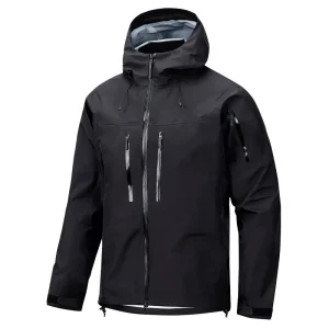 Veste hardshell imperméable homme 3 couches, capuche