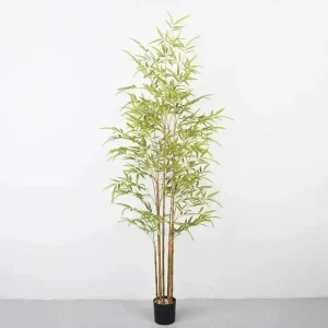 Bambou Artificiel en pot de Style Réaliste