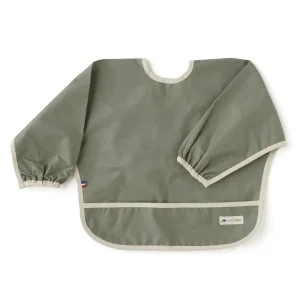 Bavoir à manches VERT SAUGE