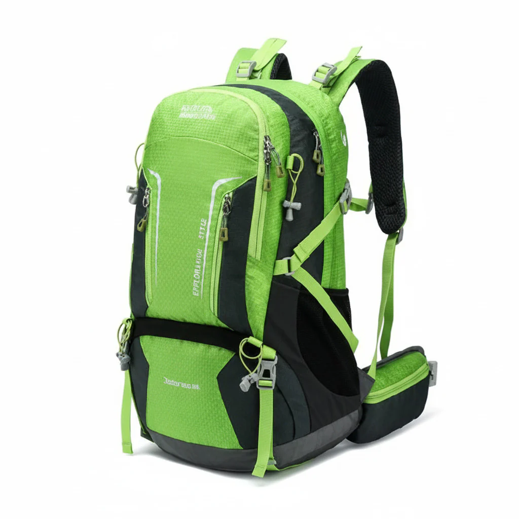 Sac à dos randonnée 45L imperméable avec housse pluie – Image 3