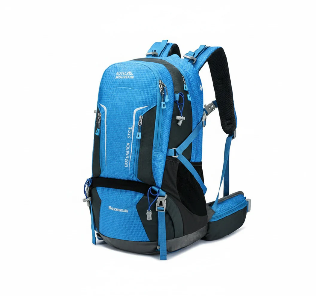 Sac à dos randonnée 45L imperméable avec housse pluie – Image 9