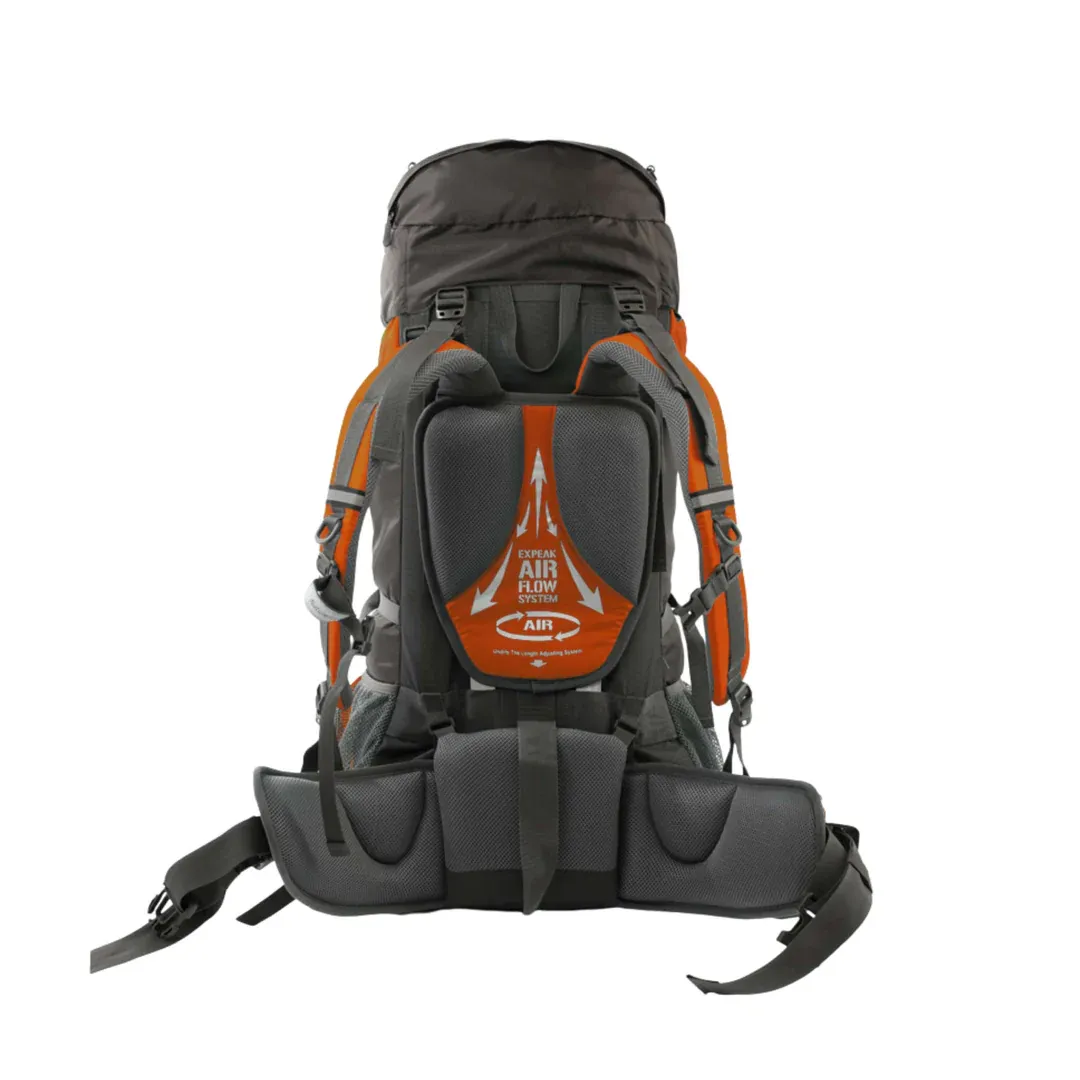 Sac à dos bivouac 70L cadre externe aéré, nylon ripstop – Image 4