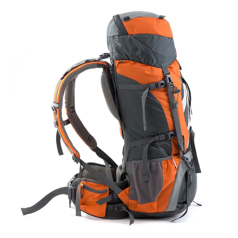 Sac à dos bivouac 70L cadre externe aéré, nylon ripstop – Image 3