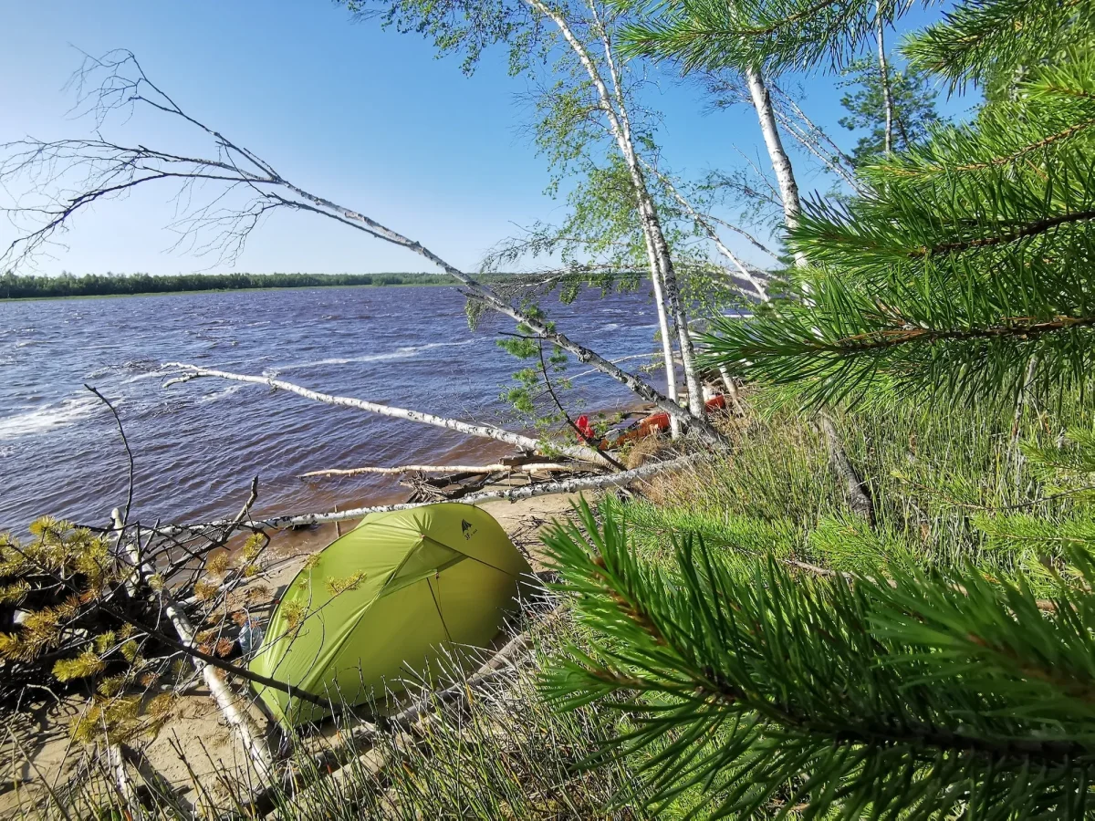 Tente 1 place 3F UL GEAR Cloud2 15D/210T légère 3–4 saisons – Image 6