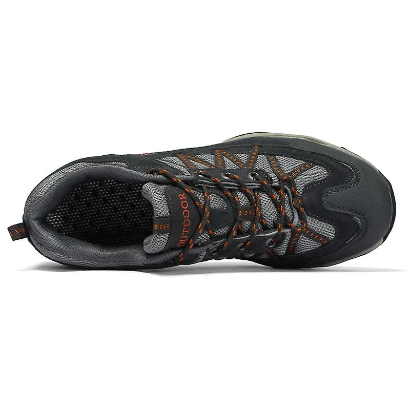 Chaussures de randonnée basses suède mesh, semelle MD+ caoutchouc – Image 3