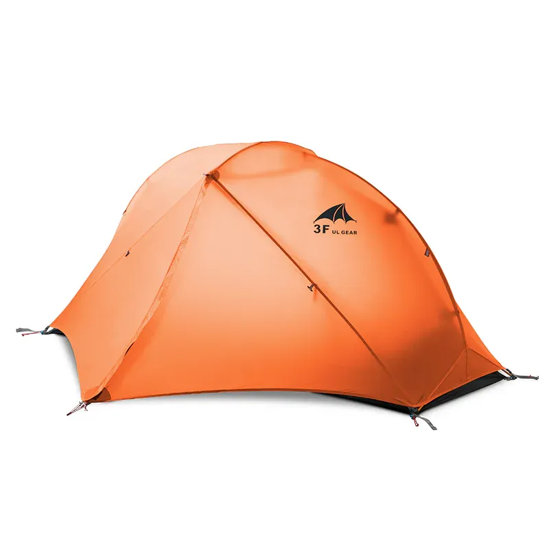 Tente 1 place 3F UL GEAR Cloud2 15D/210T légère 3–4 saisons