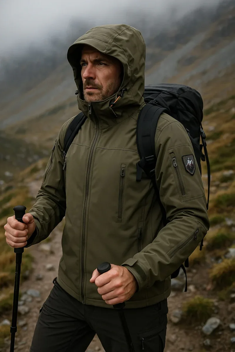 Veste Randonnée Imperméable Ultra Résistante de Montagne – Image 5