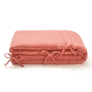 Tour de lit en gaze de coton MARSALA