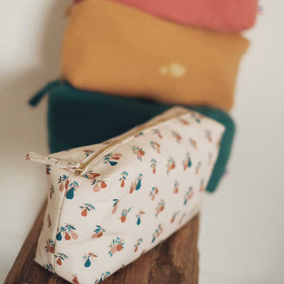 Trousse de toilette week-end POIRES d'automne – Image 4