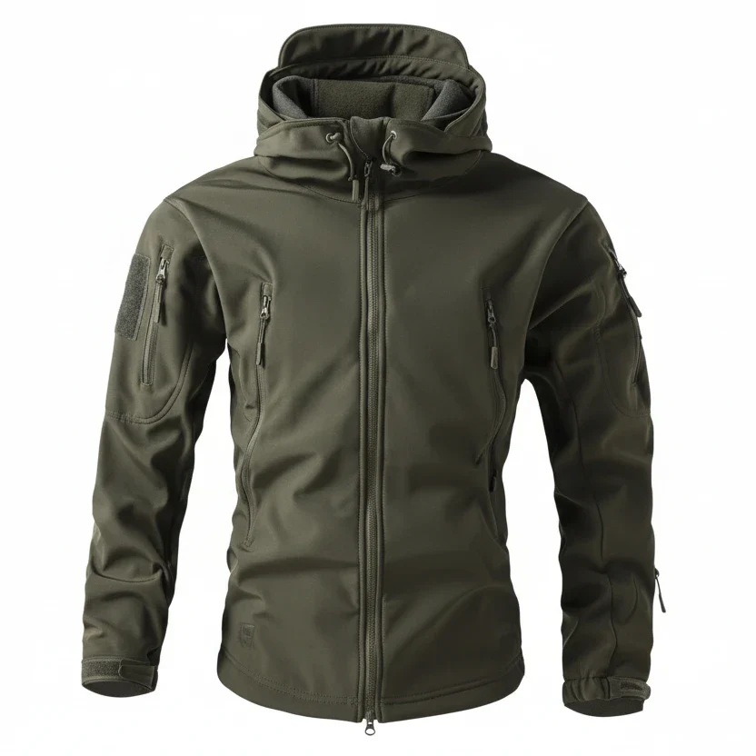 Veste Softshell Tactique Hiver - Imperméable, chaude, respirante – Image 3