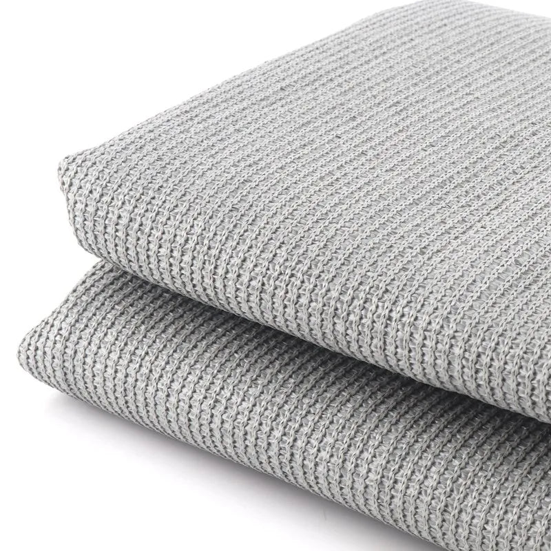 Voile d'Ombrage Rectangulaire Épais et Anti-UV en Tissu