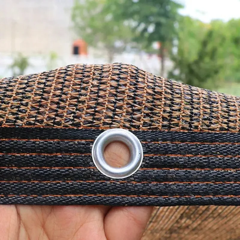 Voile d'Ombrage Rectangulaire Marron Anti UV – Image 4