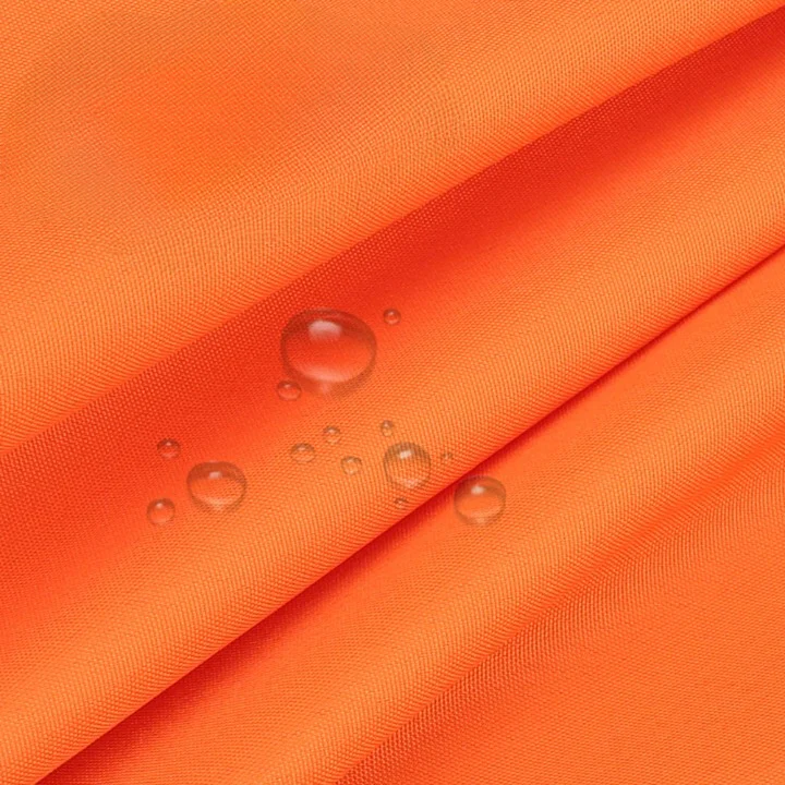 Voile d'Ombrage Rectangulaire Orange et Imperméable avec Anneaux – Image 4
